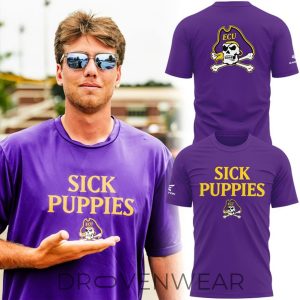 East Carolina Pirates x Sick Puppies Exclusive Fan Shirt by Drovenwear.com