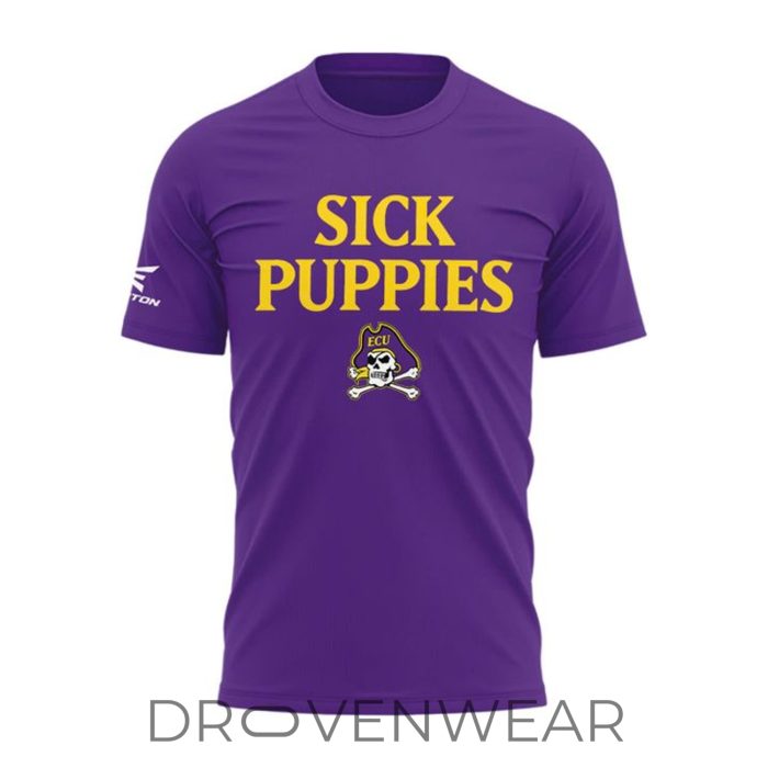 East Carolina Pirates x Sick Puppies Exclusive Fan Shirt - Image 2