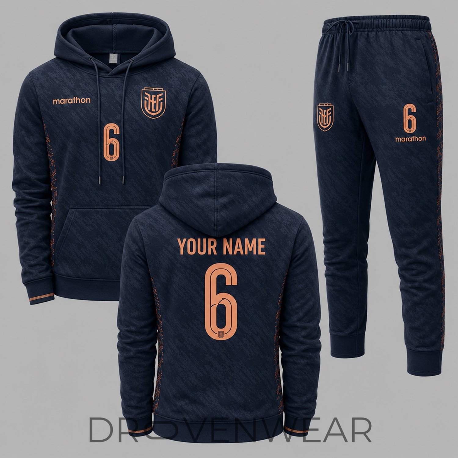 Ecuador FIFA World Cup 2026 Away Personalized Hoodie Jogger Outfit Ecuador FIFA World Cup 2026 Away Personalized Hoodie Jogger Outfit