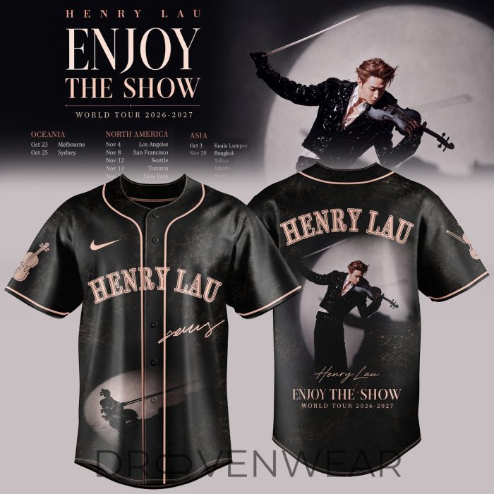 Enjoy The Show World Tour Premium Baseball Jersey - Image 2