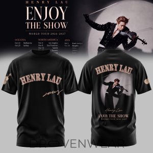 Enjoy The Show World Tour Vintage TShirt by Drovenwear.com