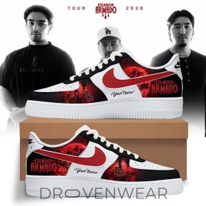 Eslabn Armado Amor Nocturno Custom AF1 Sneakers by Drovenwear.com
