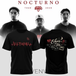 Eslabn Armado Amor Nocturno Heartbeat 2026 Graphic Shirt by Drovenwear.com