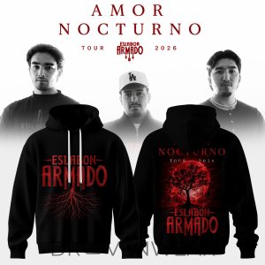 Eslabn Armado Amor Nocturno Rooted Love 2026 Hoodie by Drovenwear.com