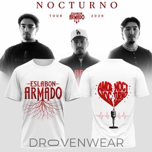 Eslabn Armado Amor Nocturno Tour 2026 Graphic Shirt by Drovenwear.com