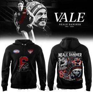 Essendon Bombers Fight MND Neale Daniher Memorial Hoodie by Drovenwear.com