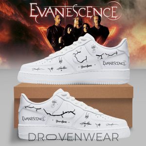 Evanescence Sanctuary World Tour 2026 AF1 Sneakers V2 by Drovenwear.com