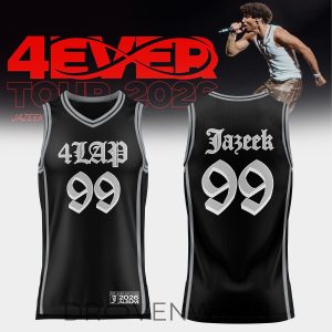 Exclusive Jazeek 4EVER 2026 Basketball Fan Jersey by Drovenwear.com