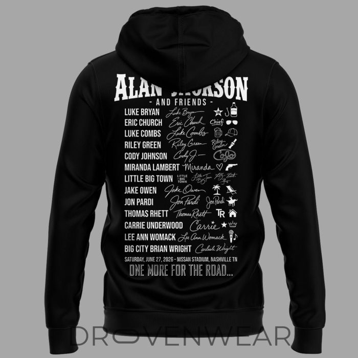 Exclusive Version Alan Jackson Last Call The Finale Farewell Tour 2026 Hoodie - Image 8