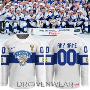 Finland 2026 World Champion Custom Ice Hockey Jersey
