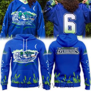 Florida Everblades Home 239 Fan Hoodie by Drovenwear.com