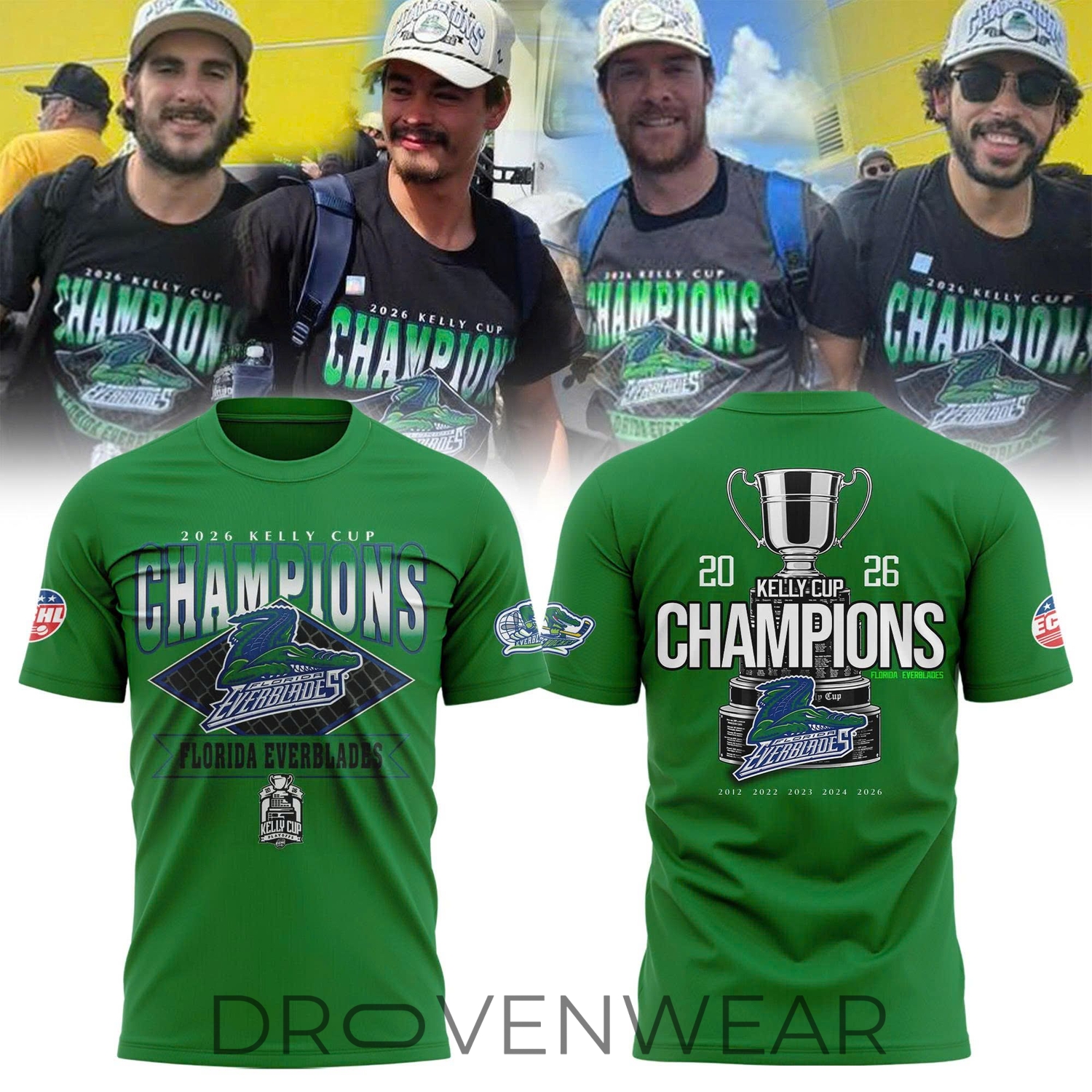 Florida Everblades Kelly Cup Champions Fan Shirt 2026 Florida Everblades Kelly Cup Champions Fan Shirt 2026