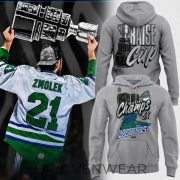 Florida Everblades Kelly Cup Champions Five-Time Title Hoodie