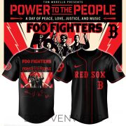 Foo Fighters Power To The People MLB Fan Tribute Baseball Jersey Version 2 - Image 3