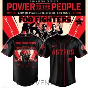 Foo Fighters Power To The People MLB Fan Tribute Baseball Jersey Version 2 - Image 4