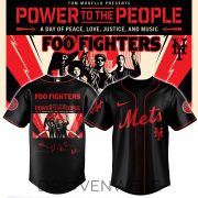 Foo Fighters Power To The People MLB Fan Tribute Baseball Jersey Version 2 - Image 5