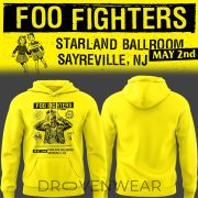 Foo Fighters Starland Ballroom NJ Concert 2026 Hoodie