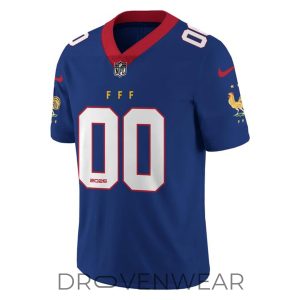 France Football Federation x NFL Special Road Jersey by Drovenwear.com