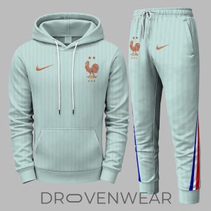 France World Cup 2026 Away Style Hoodie Jogger Combo by Drovenwear.com