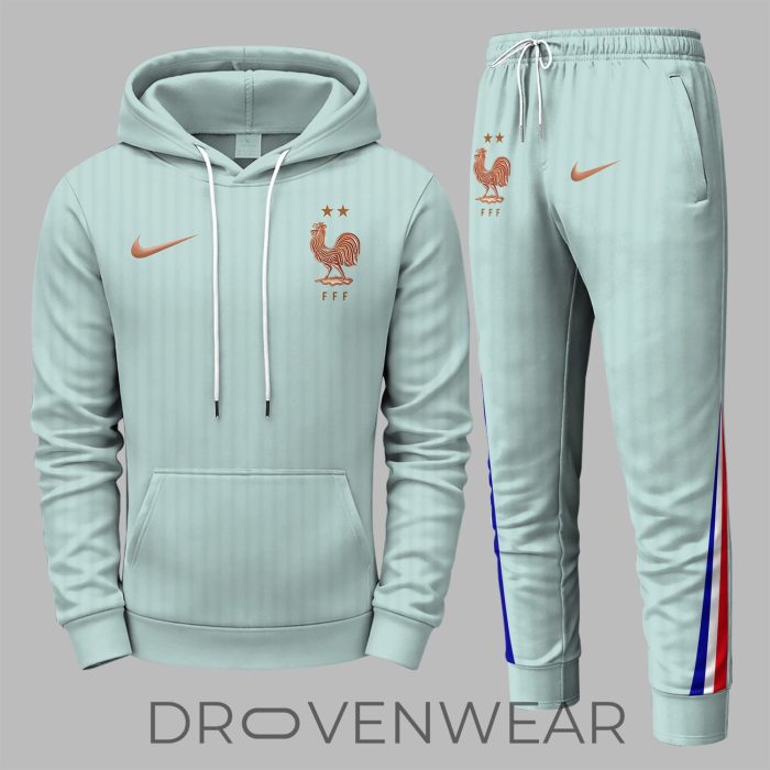 France World Cup 2026 Away Style Hoodie Jogger Combo - Image 2