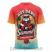 Georgia Bulldogs Premium NCAA Summer Fan 3D All-Over Print T-Shirt - Image 4