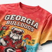 Georgia Bulldogs Premium NCAA Summer Fan 3D All-Over Print T-Shirt - Image 6