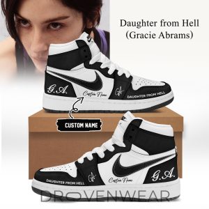 Gracie Abrams Signature Air Jordan 1 Custom Sneakers by Drovenwear.com