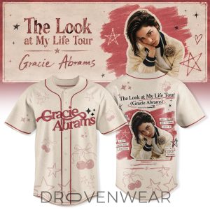 Gracie Abrams The Look At My Life Tour 2026 Jersey V2 by Drovenwear.com