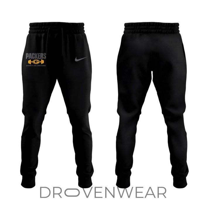 Green Bay Packers Strength & Conditioning 2026 Performance Hoodie V3 - Image 4