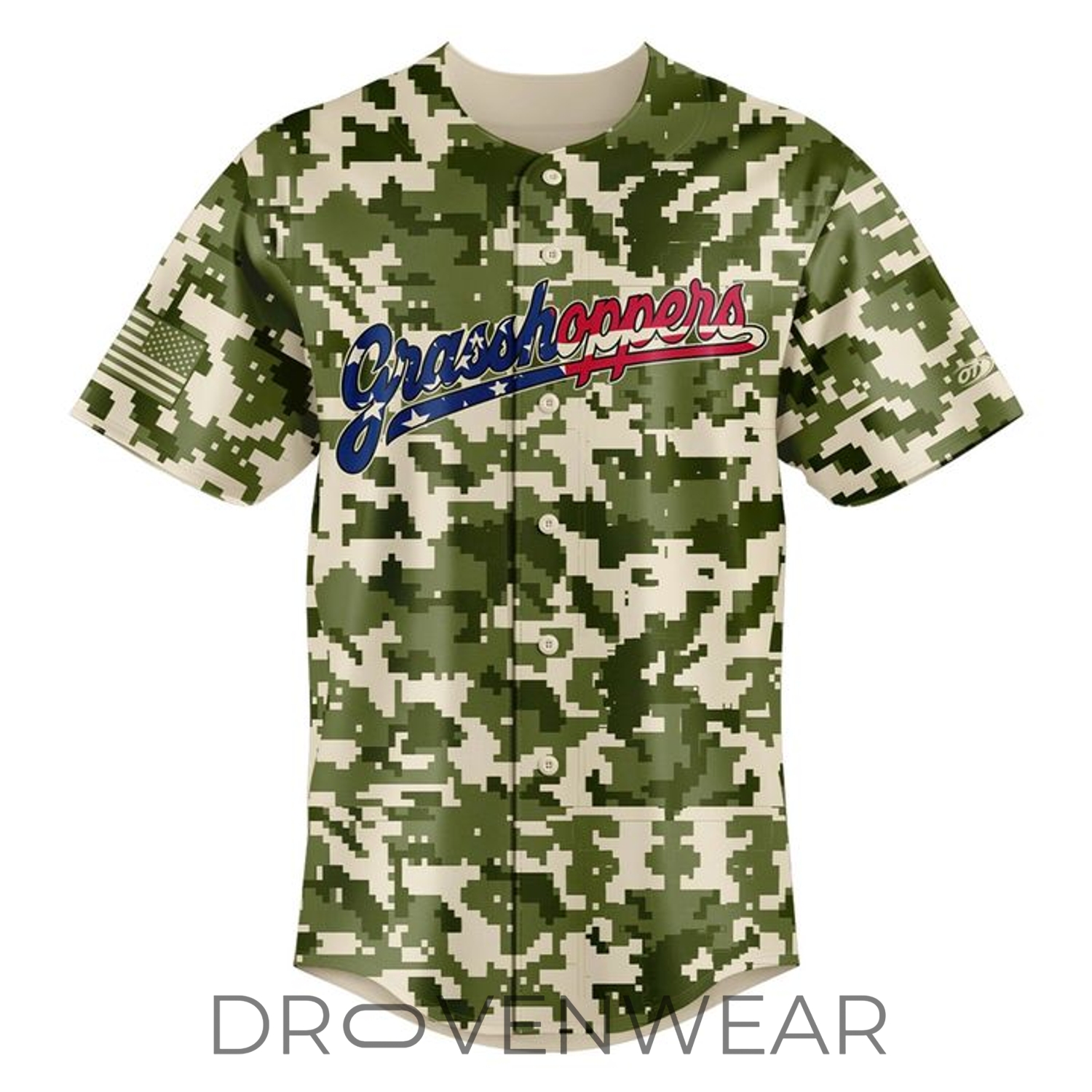 Greensboro Grasshoppers Military Appreciation Night 2026 Collector Jersey Greensboro Grasshoppers Military Appreciation Night 2026 Collector Jersey