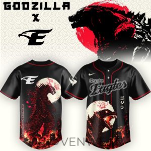 Hanwha Eagles x Godzilla Minus One Fan Jersey by Drovenwear.com