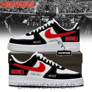 Hardwell Tour 2026 Limited Signed AF1 Shoes by Drovenwear.com