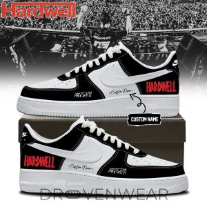 Hardwell Tour 2026 Limited Signed AF1 Shoes V2 by Drovenwear.com