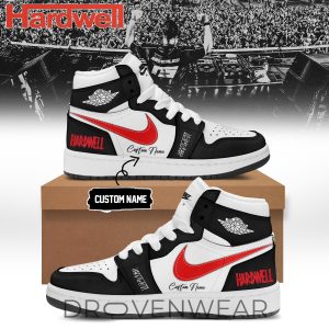 Hardwell Tour 2026 Limited Signed AJ1 Shoes by Drovenwear.com