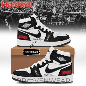 Hardwell Tour 2026 Limited Signed AJ1 Shoes V2 by Drovenwear.com