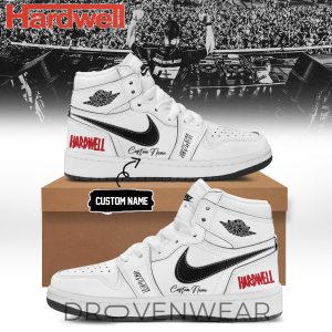 Hardwell Tour 2026 Limited Signed AJ1 Shoes V3 by Drovenwear.com