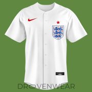 Harry Kane England Football Team Inspired Baseball Jersey - Image 6