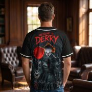 Haunted Carnival Nightmare Baseball Jersey | Personalized Horror Fan Gift - Image 3