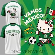 Hello Kitty Mexico National Football Heritage 1923 Premium Graphic Tee
