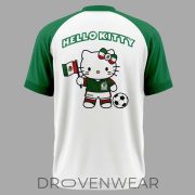 Hello Kitty Mexico National Football Heritage 1923 Premium Graphic Tee - Image 3