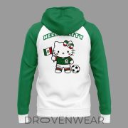 Hello Kitty Mexico National Football Heritage 1923 Premium Pullover Hoodie - Image 3
