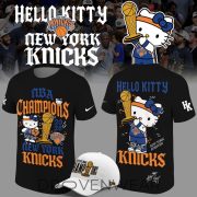 Hello Kitty x New York Knicks NBA Finals Champions Fan Shirt 2026