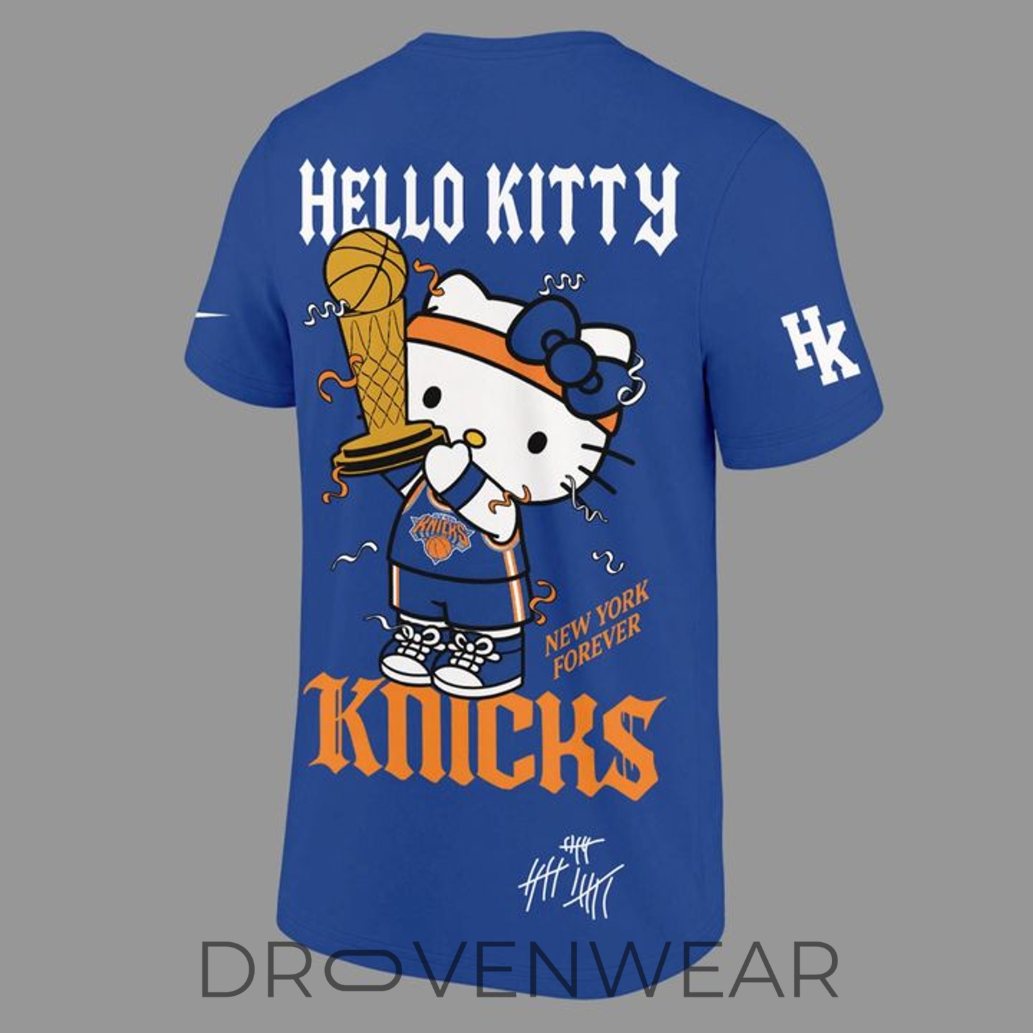 Hello Kitty x New York Knicks NBA Finals Champions Fan Shirt 2026 Hello Kitty x New York Knicks NBA Finals Champions Fan Shirt 2026