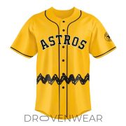 Houston Astros Peanuts Night 2026 Limited Edition Baseball Jersey - Image 2