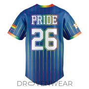 Houston Astros Pride Celebration 2026 Special Baseball Jersey - Image 3