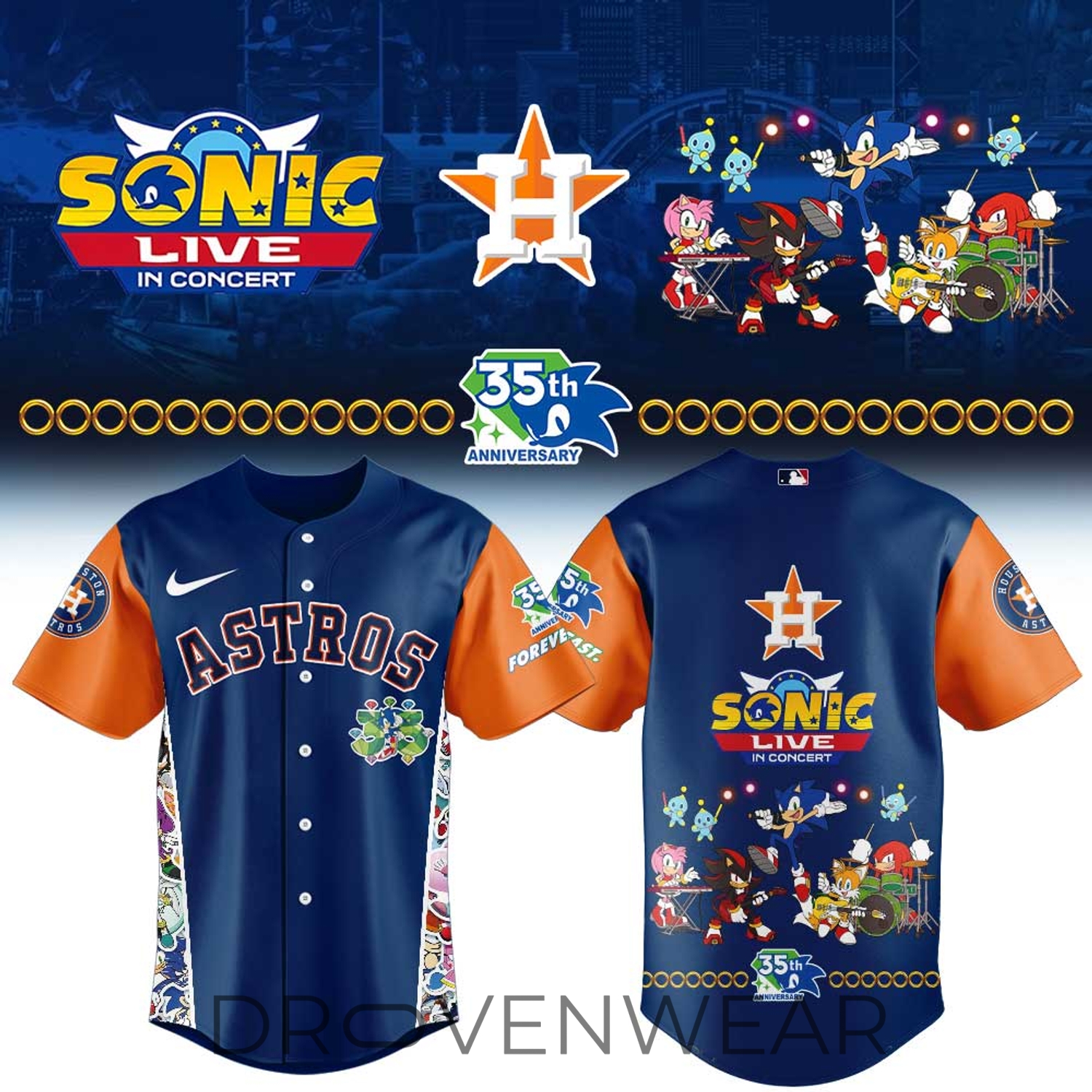 Houston Astros Sonic Concert Night Baseball Jersey 2026 Houston Astros Sonic Concert Night Baseball Jersey 2026