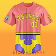 Houston Astros SpongeBob Night 2026 Limited Edition Baseball Jersey - Image 2