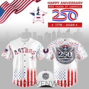 Houston Astros USA 250th Anniversary Limited Jersey - Image 2
