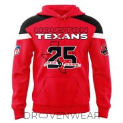 Houston Texans 25th Season Anniversary Pullover Hoodie - Image 2