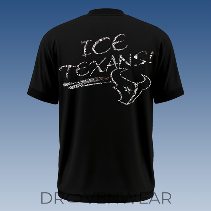 Houston Texans x ICEMAN T-Shirt - Image 3